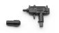 Preview: Minifig Cat Mini-Uzi Submachine Gun with detachable Silencer